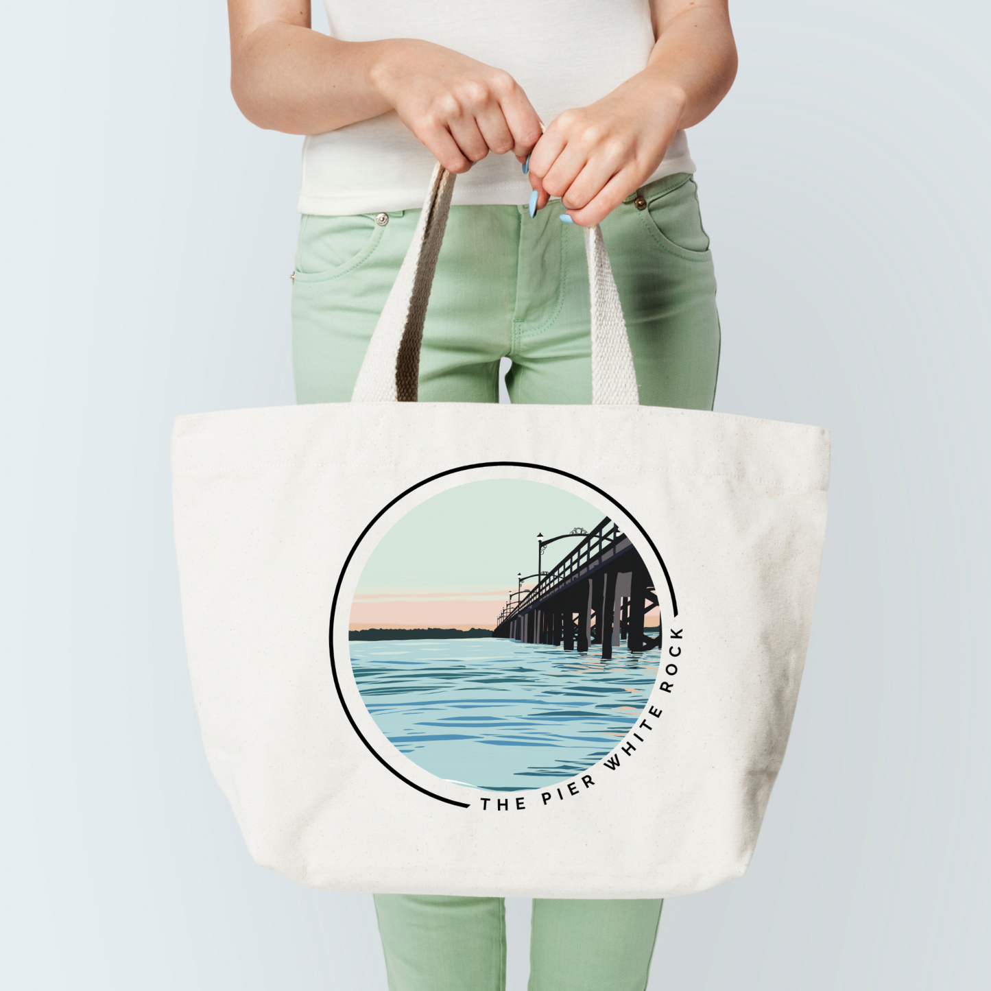 The Pier Tote Bag