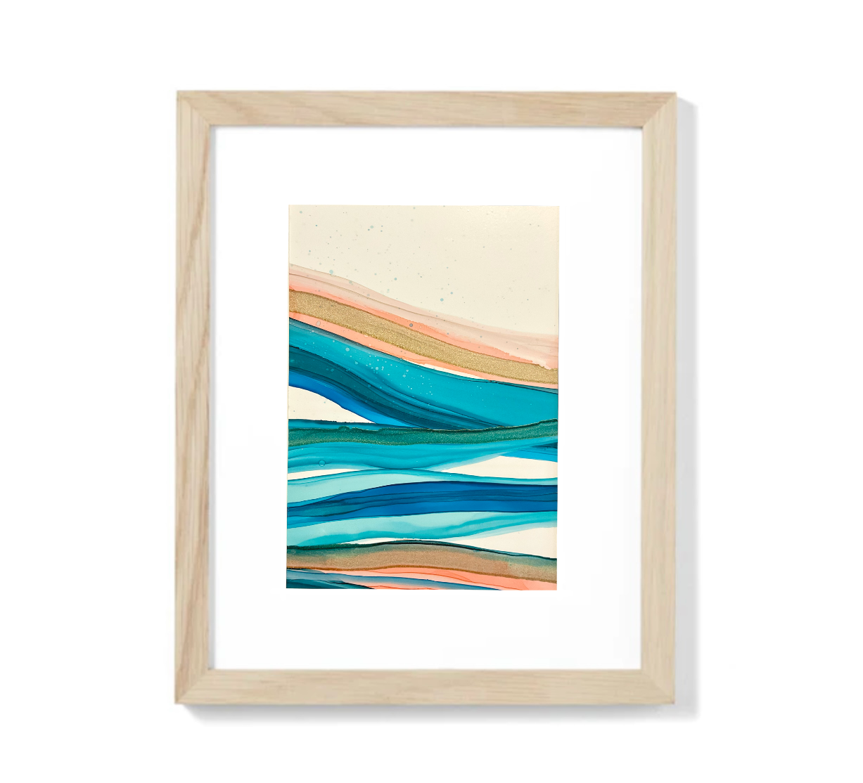 Original Alcohol Ink -Abstract Wave 3