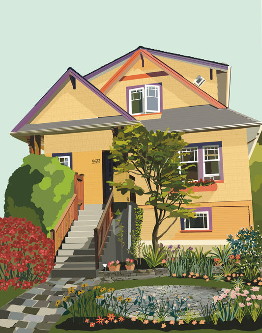 Custom Home Illustrations